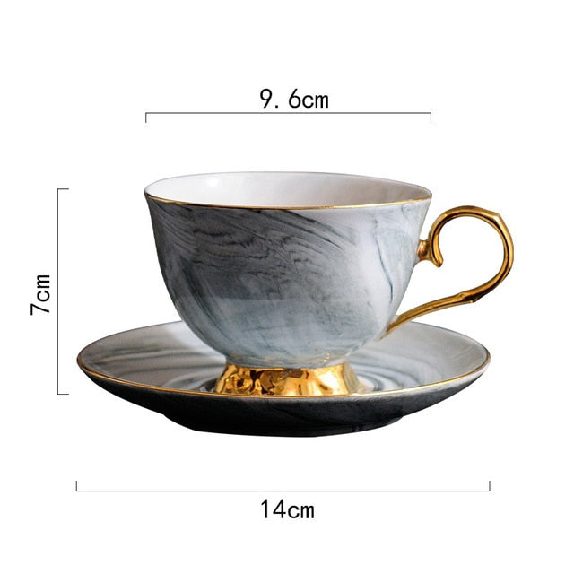Minimalist Marble Coffee Cup